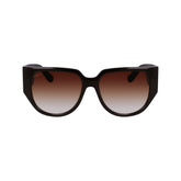 Ferragamo Brown Bio Injected Sunglasses